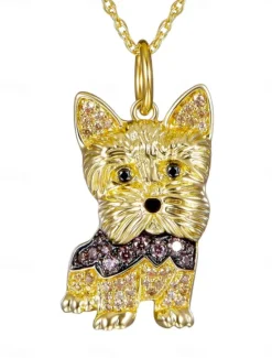 Sale Necklace Chrome Women's Fashion Cute Classic Animal Lovely Geometric Necklace For Daily Women Spring Accessories