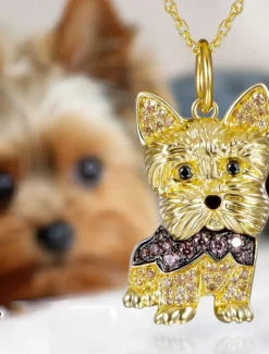 Sale Necklace Chrome Women's Fashion Cute Classic Animal Lovely Geometric Necklace For Daily Women Spring Accessories