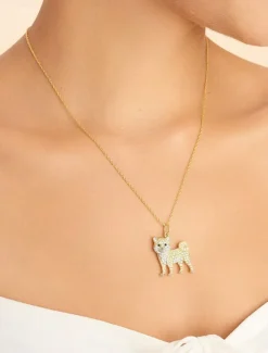 Necklace Chrome Women's Fashion Cute Classic Animal Cute Lovely Geometric Necklace For Daily Women Trendy Jewelry
