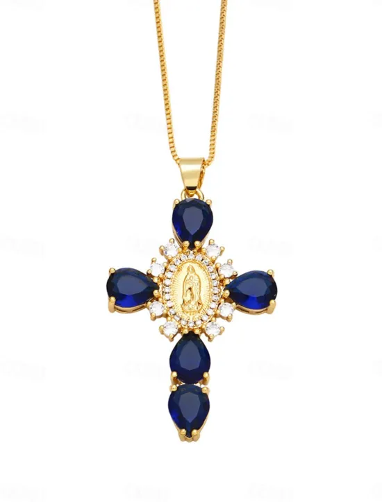 Sale Necklace Copper Women's Fashion Cute Classic Lovely Geometric Necklace For Daily Women Trendy Jewelry
