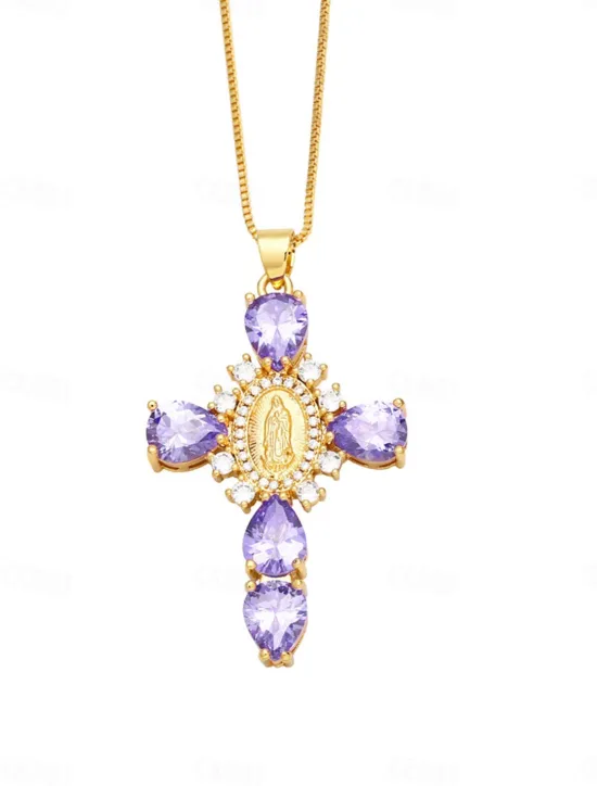 Sale Necklace Copper Women's Fashion Cute Classic Lovely Geometric Necklace For Daily Women Trendy Jewelry