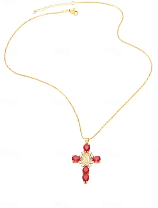 Sale Necklace Copper Women's Fashion Cute Classic Lovely Geometric Necklace For Daily Women Trendy Jewelry