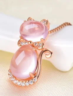 Best Necklace Stone Women's Fashion Cute Classic Animal Lovely Necklace For Daily Women Trendy Jewelry|Spring Accessories