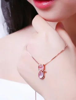 Best Necklace Stone Women's Fashion Cute Classic Animal Lovely Necklace For Daily Women Trendy Jewelry|Spring Accessories