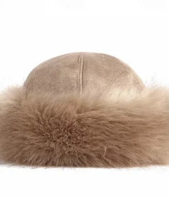 Online New Thick Warm Russian Hat Ladies Suede Bomber Hat Windproof Women Soft Hat Female Mongolia Cap Women Skullies Beanies Women Hats