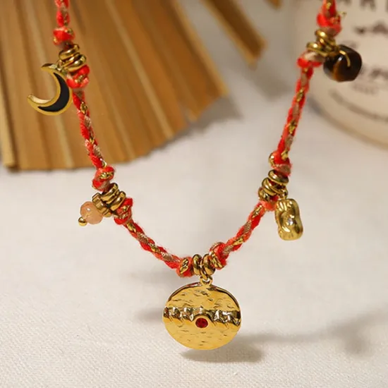 Online 1PC Necklace For Women's Street Daily Alloy Retro Coin Women Trendy Jewelry