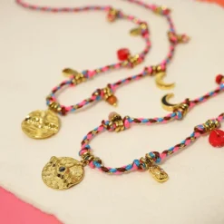 Online 1PC Necklace For Women's Street Daily Alloy Retro Coin Women Trendy Jewelry