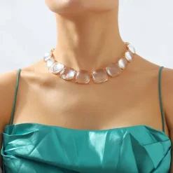 1PC Necklace For Women's Street Daily Alloy Retro Women Trendy Jewelry