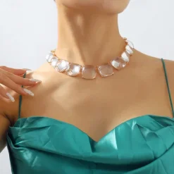 1PC Necklace For Women's Street Daily Alloy Retro Women Trendy Jewelry