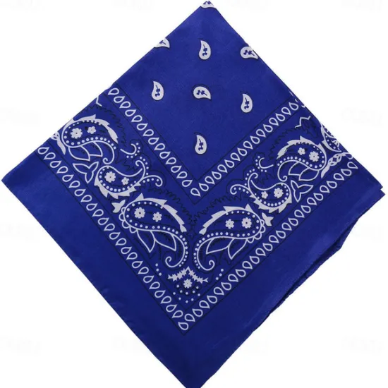 Hot 1pc Women's Headbands Bandana Hair Scarf For Street Gift Holiday Head Handmade Fabric Black Blue Dark Red Women Accessories