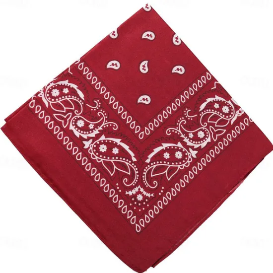 Hot 1pc Women's Headbands Bandana Hair Scarf For Street Gift Holiday Head Handmade Fabric Black Blue Dark Red Women Accessories
