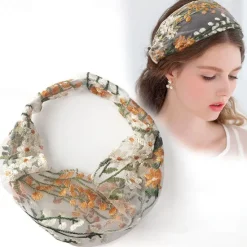 Best 1PC Women's Headbands Hair Band For Street Daily Holiday Birthday Classic Fabric Black White Red Women Hats