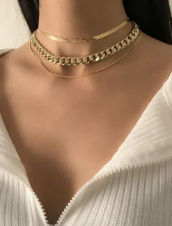 Best 3pcs Jewelry Set For Women's Wedding Party Evening Gift Alloy Vintage Style Women Trendy Jewelry