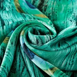 Outlet 1pcs New Soft Peacock Feather Printed Silk Shawls Women Foulard Fashion Sunscreen Female Scarf Stoles Hijab Headscarf Bag Scarves Women Scarves
