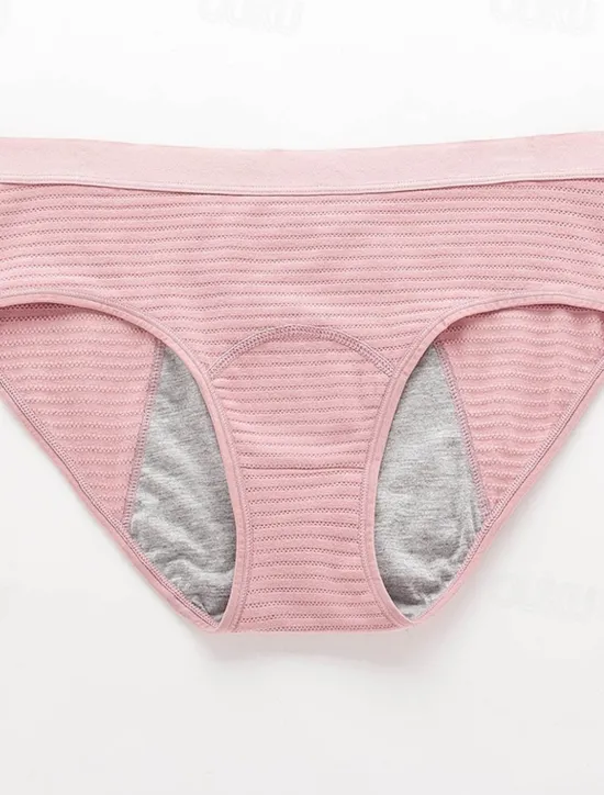 New Period Underwear Leak Proof Hipster Cotton Menstrual Panties Women Heavy Flow First Period Starter Kit Briefs Home Outfits Women Lingerie