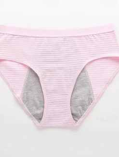New Period Underwear Leak Proof Hipster Cotton Menstrual Panties Women Heavy Flow First Period Starter Kit Briefs Home Outfits Women Lingerie