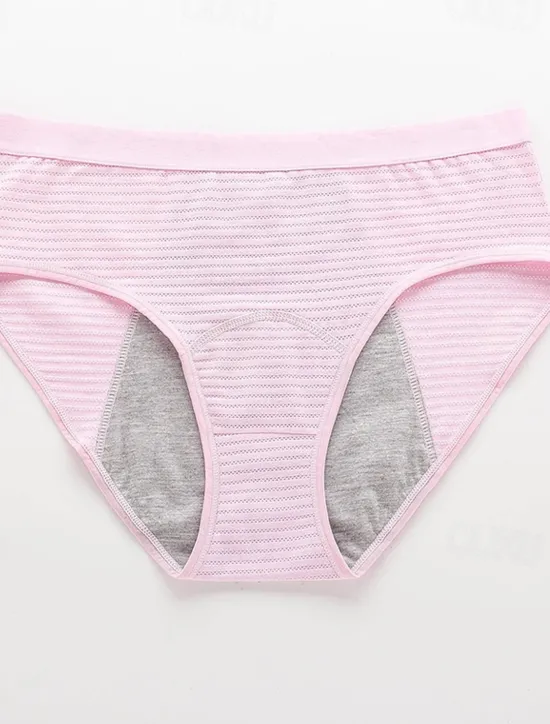 New Period Underwear Leak Proof Hipster Cotton Menstrual Panties Women Heavy Flow First Period Starter Kit Briefs Home Outfits Women Lingerie