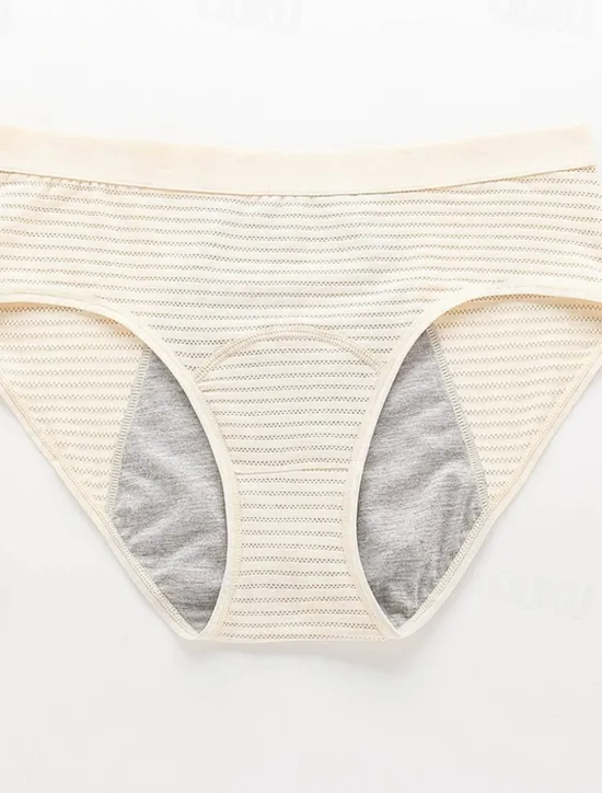 New Period Underwear Leak Proof Hipster Cotton Menstrual Panties Women Heavy Flow First Period Starter Kit Briefs Home Outfits Women Lingerie