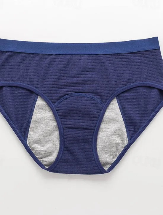 New Period Underwear Leak Proof Hipster Cotton Menstrual Panties Women Heavy Flow First Period Starter Kit Briefs Home Outfits Women Lingerie