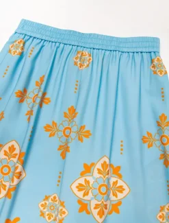 Satin Bohemia Wide Leg Pocket Pants Women Pants