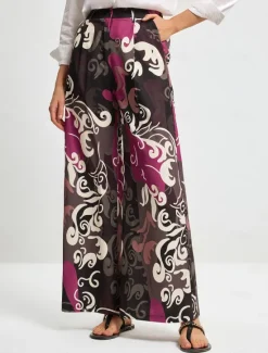 Discount Satin Casual Straight Full-Length Trousers Women Pants