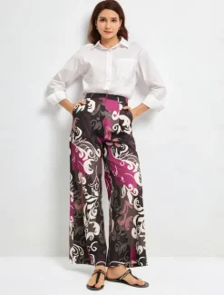 Discount Satin Casual Straight Full-Length Trousers Women Pants