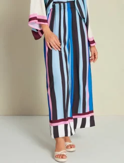 Discount Satin Casual Wide Leg Maxi Pants Women Pants