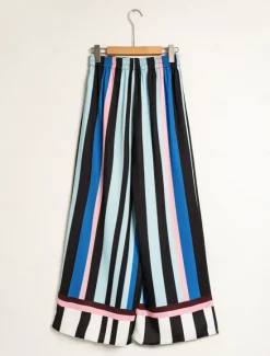Discount Satin Casual Wide Leg Maxi Pants Women Pants