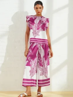 Best Satin Vacation Full Length Trousers Women Pants