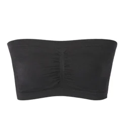 Online Seamless Bandeau Bra Plus Size Strapless Stretchy Tube Top Bra with Removable Pads for Women Home Outfits Women Lingerie