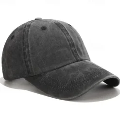 Clearance Solid Spring Summer Washing Cap Women Ponytail Baseball Cap Fashion Hats Men Baseball Cap Cotton Outdoor Simple Vintag Visor Casual Cap Women Hats