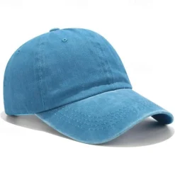 Clearance Solid Spring Summer Washing Cap Women Ponytail Baseball Cap Fashion Hats Men Baseball Cap Cotton Outdoor Simple Vintag Visor Casual Cap Women Hats