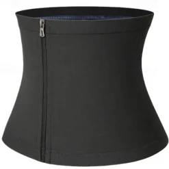 Sweat Waist Trainer Sauna Belt Sweat Shapewear Sports PU(Polyurethane) Home Workout Fitness Gym Workout Weight Loss Hot Sweat Fat Burning For Women's Waist Home Outfits Women Lingerie