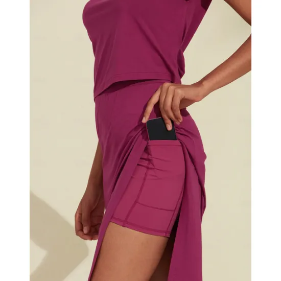 Best Tencel High Waist 2 Piece Skirt Set Women Skirts