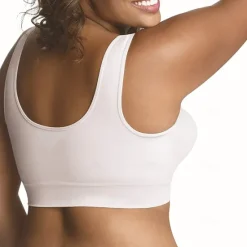 Best Underwear Women's Plus Size Deep U Comfortable Beauty Back Yoga Vest with Pads No Steel Ring Gathered Shock-proof Sports Bra Home Outfits Women Lingerie