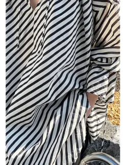 Online Women's 100% Cotton Shirt d Elegant Bohemia Vintage Long Sleeve Lantern Sleeve V Neck Long Tops Work Daily Holiday Summer Spring Fall Women Shirts
