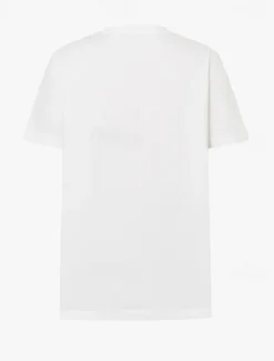 Women's 100% Cotton T Shirt Animal Cat Letter Stylish Basic Modern Short Sleeve Crew Neck Regular Tops Daily Sports Going out Print Spring, Fall, Winter, Summer Women Women's Tops