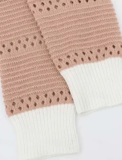 Women's Long CardiganL Leopard Striped Knit Hollow Out Knitted Fall Winter Going out Weekend Streetwear Casual Long Sleeve Leopard Striped Women Cardigans & Outerwears