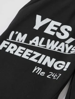 Online Women's 2 Pieces Loungewear Set Hoodie Tracksuits and Joggers Casual Cold Weather Phrase Print with Fleece Lining Cozy Fit Winter Women Hoodies & Sweatshirts|Two Piece Sets