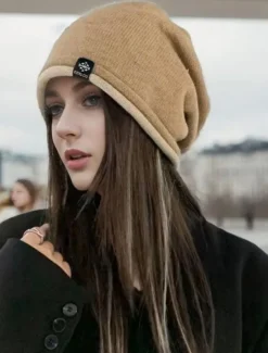 Women's Active Street Pure Color Headwear Women Hats