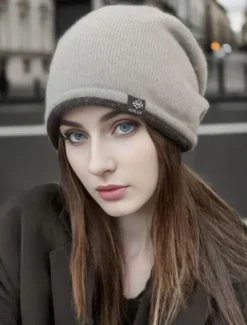 Women's Active Street Pure Color Headwear Women Hats