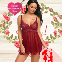 Women's Babydoll & Slips Sexy Lingerie Chemises & Negligees Floral Jacquard POLY Mesh Lace Belt Included Spring & Summer Fall & Winter Black Purple / Spandex / Bow Home Outfits Women Lingerie