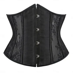 Hot Women's Backless Carnival Date Club Corsets Punk & Gothic Pure Color Home Outfits Women Shapewear