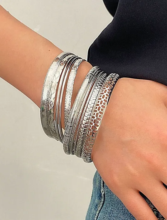New Women's Bangle Fashion Outdoor Geometry Bracelets & Bangles Women Trendy Jewelry