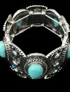 Discount Women's Bangle Textured Street Geometry Bracelets & Bangles Women Trendy Jewelry