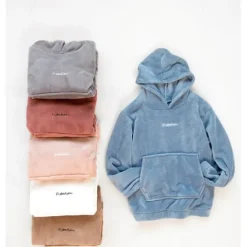 New Women's Basic Tracksuit Pants Sets Sweatshirt Pajamas Long Sleeve Hooded Solid Color Valentine's Day Casual Daily Black Blue Camel Fall & Winter Regular Fit Women Two Piece Sets