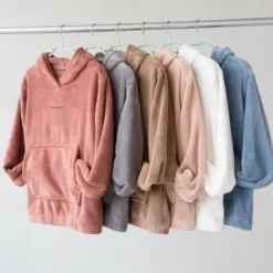 New Women's Basic Tracksuit Pants Sets Sweatshirt Pajamas Long Sleeve Hooded Solid Color Valentine's Day Casual Daily Black Blue Camel Fall & Winter Regular Fit Women Two Piece Sets