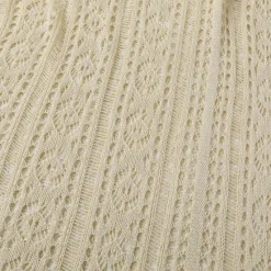Women's Beach Dresses Oversized Crochet Party Vacation Casual Short Sleeves Lake blue Black White Color Women Cover Up|White Dresses