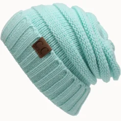 Clearance Women's Beanie Slouchy Street Dailywear Casual Pure Color Wine Blue Hat Work Orange Gray Fall Winter Women Hats