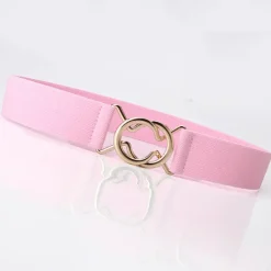 Clearance Women's Belt Alloy White Black Gray Pink Camel Wide Belt Outdoor Dailywear Daily Holiday Pure Color / Spring / Summer / Fall / Winter / Coffee Women Belt
